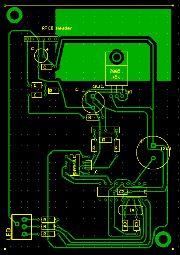 Alarm Keypad Bottom