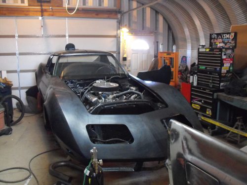 Dave's 1973 Corvette Stingray Front - DoogieLabs